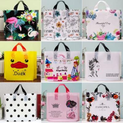 China 50x12x40cm Recycle Shopping Bag PE PP Custom Eco Friendly Bags Panton Color for sale