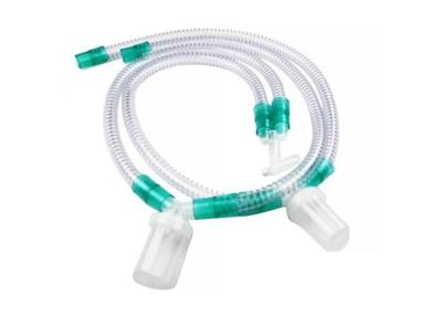 China Medical Adult 22mm Disposable Ventilator Circuit With Two Water Trap for sale