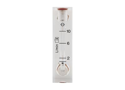China Valveless Acrylic Single Tube Anesthesia Flow Meter With ±10% Of Indicated Value Fsc Or Fsl for sale