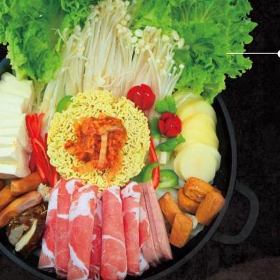China Korean Kimchi Budae jjigae Korean Spicy Cabbage Hotpot for sale