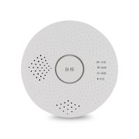 China Smart Wireless WiFi Gas alarm with human voice, light, sound alarm for sale