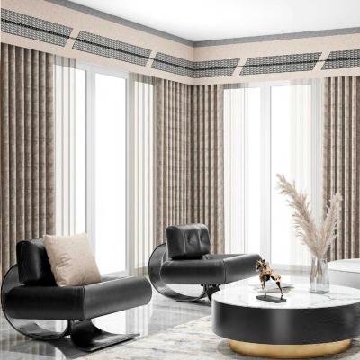 China Jacquard High Shading Thickened Bedroom Curtains For Living Room à venda