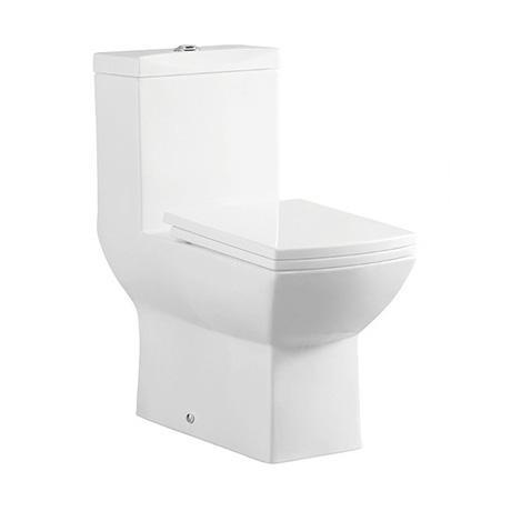 Automatic Deodorization Siphonic One Piece Toilet Bowl Without Tank 1
