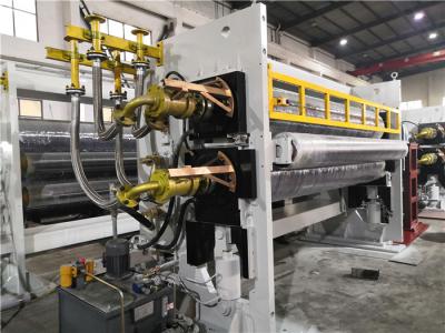 Chine Calendrier protecteur de tissu faisant la machine, machine gravante en refief de tissu à vendre