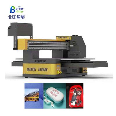 China TX800 3 Head UV Flatbed Printer For Phone Case Wooden Glass Plastic Iron Colorful Digital UV Printing for sale