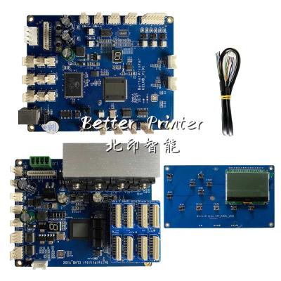 China Better Printer inkjet board kit mainboard for doubleI1600 printhead UV Flatbed Printer White ink pyrography Printer for sale