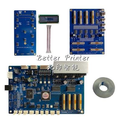 China Printing machinery parts 2 head better printer TX800 inkjet board kit for UV flatbed phone case T-shirt clothing print for sale