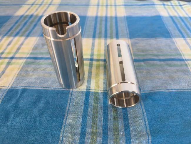 Stainless Steel Expansion Sleeve Installed in Machinery