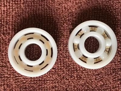 China 608 Ceramic Bearings: ZrO2 Races and Balls+PEEK Cage, High Hardness, Wear Resistance, ABEC3-P4/ABEC7 Precision for sale