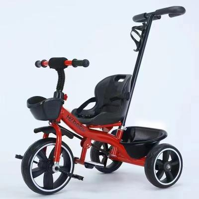 China Adjustable Handlebar Kids Tricycle Bike Baby Ride On Toy For 2-5 Years Old for sale