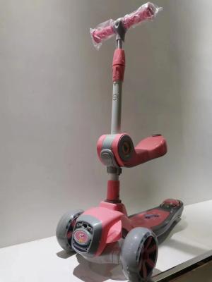 China Scooter plegable multifuncional de 3 ruedas 4 en 1 para niños OEM / ODM disponible en venta