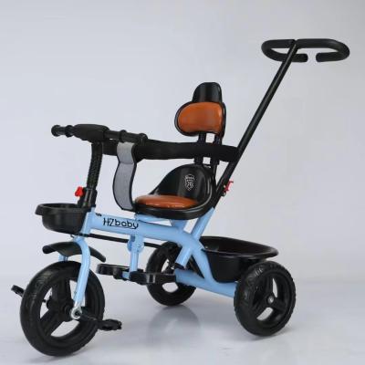 China Fashion Baby Tricycle Steel Kids Tricycle With Music/Plastic Tricycle For Kids 1-6 Years Baby Mini Bicycles for sale