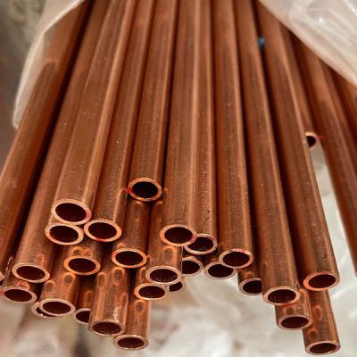 China Industrial Multi Function Straight Copper Pipe 1/16 Hard for sale
