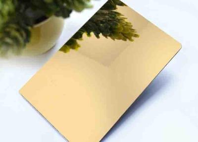 China 6mm Thickness 8K Mirror  Rustproof Stamped 201 Stainless Steel Sheet for sale