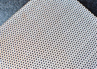 China 4 X 8 Ultra Fine Perforated Wire Mesh 3.0mm Round Hole Steel Plate Building Decorative for sale