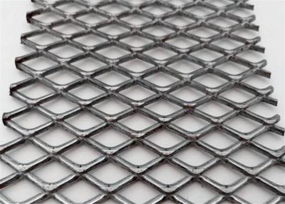 China Sturdy Security Expanded Metal Diamond Mesh High Visibility Good Conductivity for sale