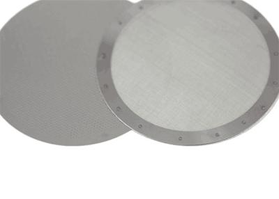 China Anti Corrosion Stainless Steel Mesh Filter Discs Fatigue Resistance For Liquid for sale