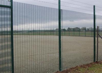 China Green High Security 358 Security Fencing Galvanized Wire Material For Industry Zone for sale