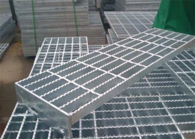 China High Security Stainless Steel Bar Grating , Steel Open Mesh Flooring Non Slip for sale