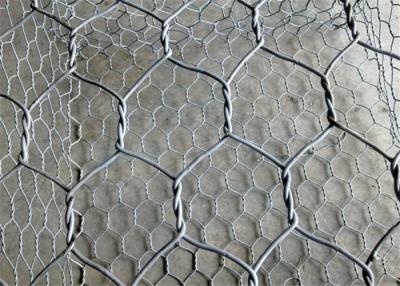 China Rede de arame de aço da anti corrosão para a parede de retenção 80 x 100 da gaiola da pedra da cesta de Gabion à venda