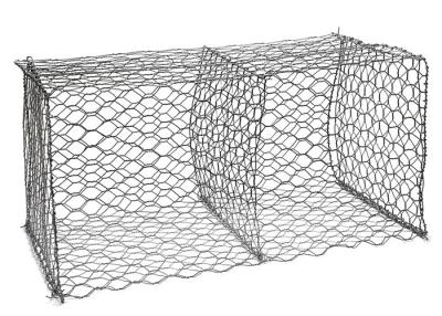 China Galvanized  100*120mm Gabion Wire Baskets for sale