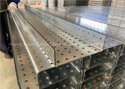 China HDG 1600*153*50mm Perforated Wire Mesh U Channel Lintel for sale