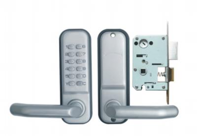 China Button Password Door Lock Mechanical Code Lock Single Latch for sale
