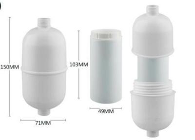 China Waterbehandeling Badkamer Douche Filter Cartridge Kraan Filter Housing Waterreiniger Te koop