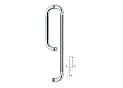 China Furniture door pull and push Handle for wood and glass door handle SS201 SS304 for sale