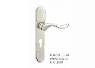 Китай Новые ручки тяги ручек двери дизайна внутренние оцинковывают ручки двери сплава 58mm продается