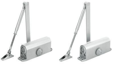 China Safety 072 Large Square Automatic Door Closer Hinge With Stop Function for sale