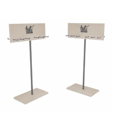 China Customized Jewelry Display Rack Demountable Metal Jewellery Stand For Stores for sale