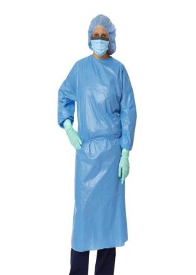 China Vestidos médicos resistentes fluidos do isolamento, vestidos descartáveis do laboratório à venda