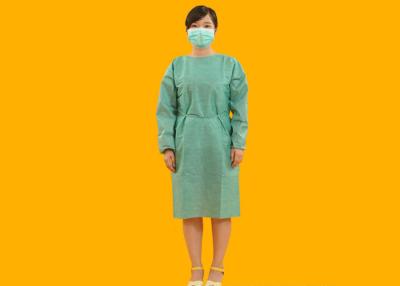China Vestidos médicos amigáveis do isolamento de Eco, vestido cirúrgico não tecido de Sms à venda