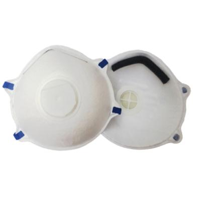 China Personal Use Non Woven Dust Mask Cup Design Respirator With Valve OEM Acccepted for sale