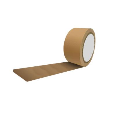 China Brown Color Embossed Easy Tear PVC Tape Self Adhesive For Packaging for sale