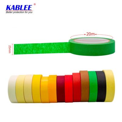 China 50 Yards Custom Masking Tape , No Residue Painters Tape 0.125mm Thickness for sale