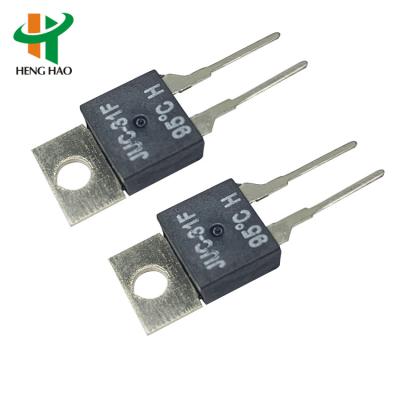 中国 Thermal Protectors Mini Bimetallic Thermostat Switch JUC-31F For Commercial Product 販売のため