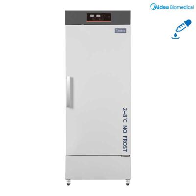 China Medium Scale 416L Inverter Compressor Medical Vaccine Refrigerator Freezer with Solid Door for sale
