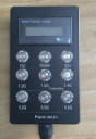 Control panel for drone jammer