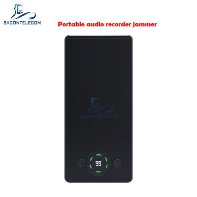 China Portable Hidden Microphone Audio Recording Jammer Audio Recorder Blocker for sale