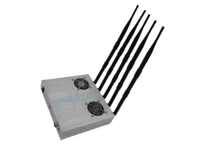 China 5 Antennas Classroom Cell Phone Jammer 12 Watt With 5% - 95% Humidity for sale