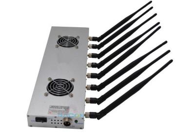 China 30m Long Range High Power Signal Jammer 8 Bands 16w With 24 Hours Work Time for sale