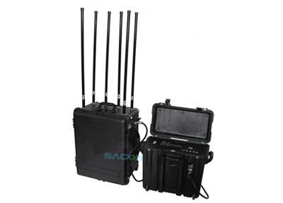 China 6 Bands Military Bomb Manpack Jammer 460w High Power With 5% ~ 90% Humidity for sale