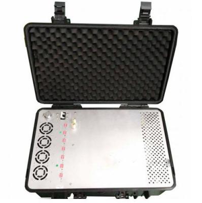 China 5.8G 4G Rcied Backpack Drone Signal Jammer Blocker With Big Battery , High Precision for sale