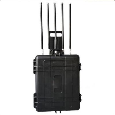 China Briefcase 500W High Power Manpack Jammer Five Bands For Jail , SA-005M for sale