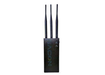 China 315Mhz 433Mhz 868Mhz Car Remote Signal Jammer 10 Watt 100m Range Compact Size for sale