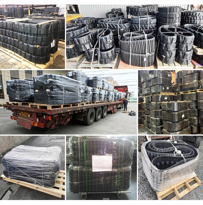 180*60*48 180*72*36 Rubber Track for Skid Steer Loader Undercarriage Spare Parts