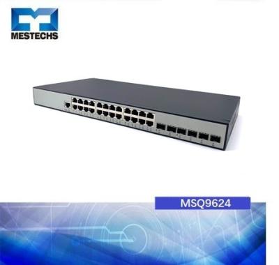 China MSQ9624 24x interruptor de la gestión de la rentabilidad del interruptor de 2.5GT + de 6x SFP+ 2.5G L3 en venta