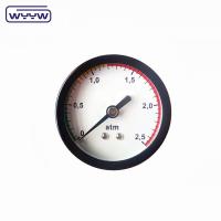 Quality Customized Capillary Pressure Gauge Plastic Lpg Gas Pressure Meter for sale
